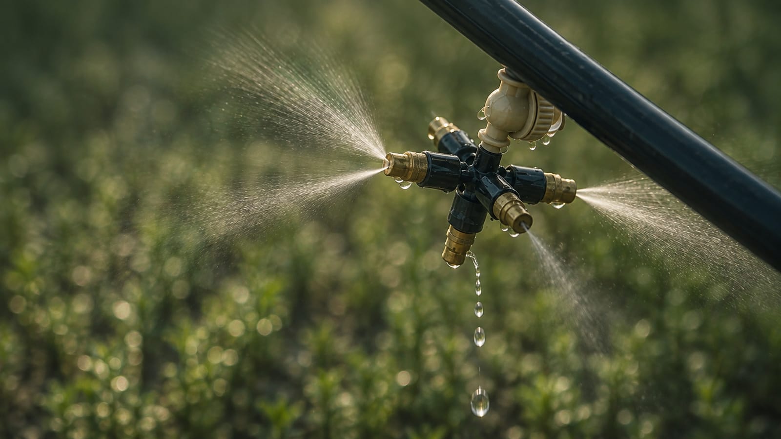 AMF Group — Irrigation system closeup